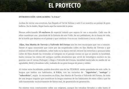 Blog Geocaching A Fala