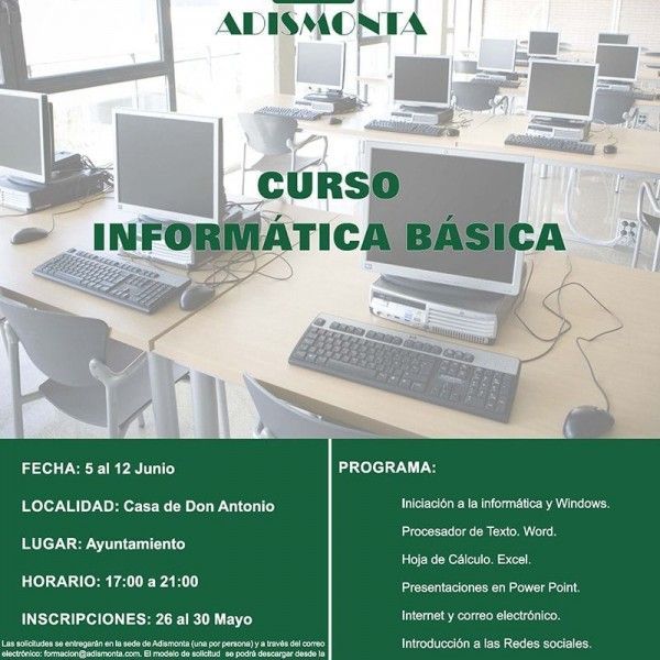 Carteles Curso Informatica Básica