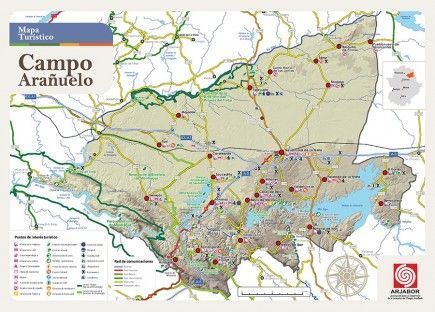 Mapa Turístico Campo Arañuelo