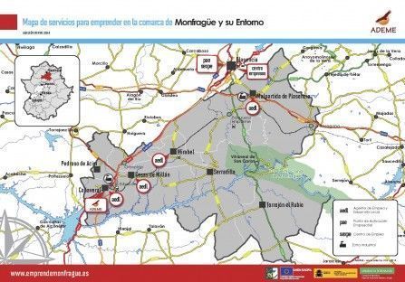 Mapa Servicios Monfragüe y su Entorno
