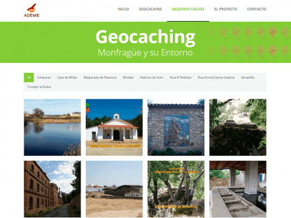 Web Geocaching Monfragüe 2