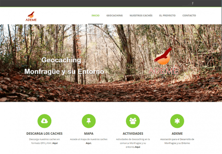 Web Geocaching Monfragüe