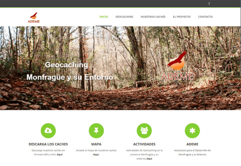 Web Geocaching Monfragüe