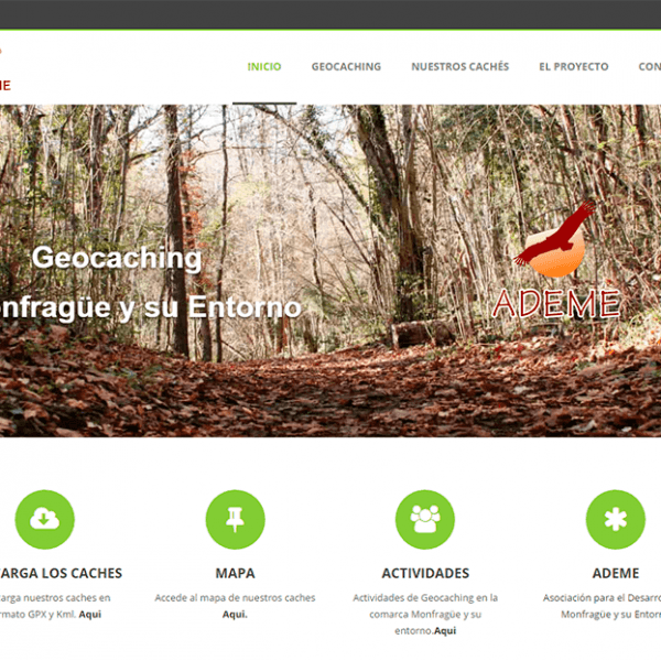 Web Geocaching Monfragüe