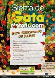 Cartel Geocaching Los Pajares